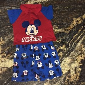 Mickey Mouse Short set